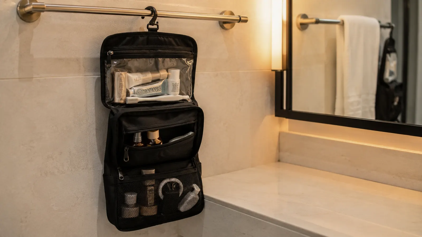 10 Reasons Hanging Toiletry Bags Beat Dopp Kits